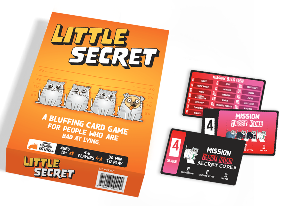 EN - Little Secret x Exploding Kittens